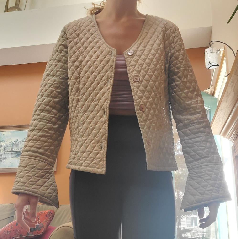 Unique High Fashion Quilted Jacket